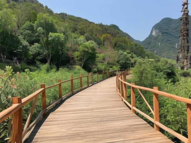 木景门票(景区木栈道图片)