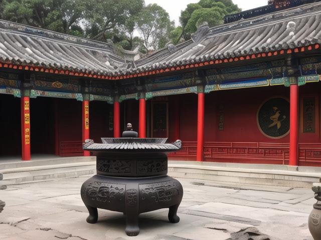 〖道观香炉香_道观门口的香炉款式〗