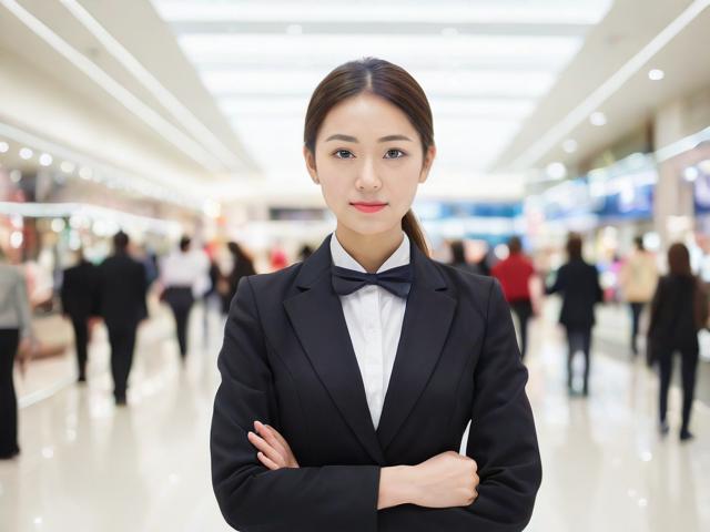 在商场里做促销员好,商场促销员图片